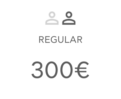 € 300/Year - REGULAR MEMBERSHIP (Less than 500 employees)